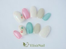 エリクサーネイル 西武新宿(Elixir Nail)/定額a シンプル/クーポン使用