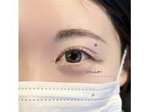 ミールアイラッシュ(mir.eyelash)の雰囲気（韓国アイドル風まつ毛パーマで流行りの束感まつ毛を実現♪）