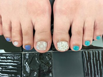 ネイル サロン ヴェレッド(Nail Salon VERED)/【定額】フットネイル