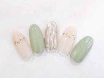 プルトワ(pourtoi)/花・ミラーネイル★