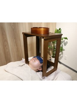 ヘッドスパで癒されたい