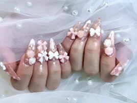 【Miyu】ガーリーネイル