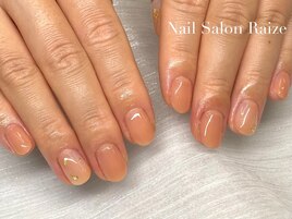 もやもや金箔ネイル【¥5,800】