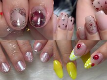 ユーネイルズ(U nails)の雰囲気（繊細な柄の手書きアート、お任せください♪）