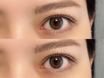ポワール アイラッシュ(POIRE eyelash)の写真/【石津川】ビューラーいらずで24時間上向きまつ毛に★湿気に負けない！似合わせラッシュリフト￥4,950