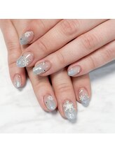 ミネイル(3nail)/雪ネイル