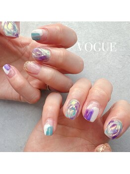 ヴォーグ(VOGUE)の写真/【初回オフ込】大人気!定額ネイル￥6700◆カラー変更◎VOGUEオリジナルワンランク上の定額デザインを♪