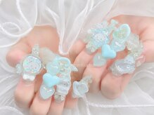 シンデレラネイル(CINDERELLA NAIL)/【チップ長さだしネイル】