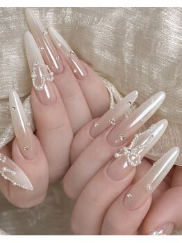 ネモ ネイル(Nemo Nail)の写真/指先を美しく魅せる長さ出しもお任せ◎理想のフォルムとデザインで、すらっとした綺麗な手元へ導きます♪