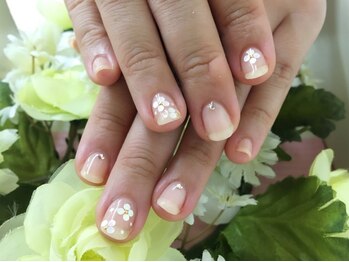 ホロのお花♪ヌーディカラー