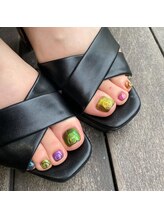 ネイルアルケー(Nail ARCHE)/カラフルマグネットネイル