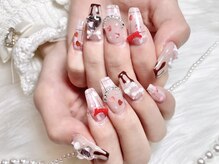ジョアアンジェ 福島店(joieange)/バレンタインネイル 乗せ放題