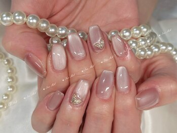 アイリスネイル 大塚(Iris Nail)/可愛いマグネットとパーツ付け