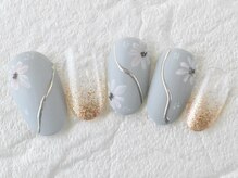 マーノ 津田沼ビート店/お花ネイル