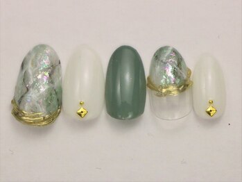 ハーティーネイル hearty nail 溝の口店/定額デザイン￥14000