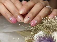 サロンドフォーエイチ(salon de 4H)/ぷっくりクリアシェルネイル☆