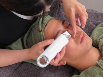 サロンドプリンク(salon de PRINK)の写真/【毛穴汚れをゴッソリ！毛穴洗浄コース¥3300→¥2200】なかなか改善されない毛穴のトラブルはプロにお任せ！