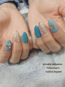 プライベート ネイルサロン マーマ(murmur)/ハートデザイン