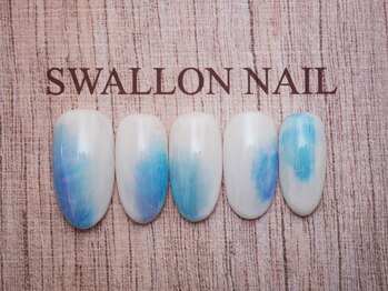 スワロンネイル(SWALLON NAIL)/梅雨ネイル
