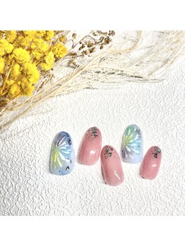 アンドラッシュネイル(&Lash nail)/7月　Newdesign