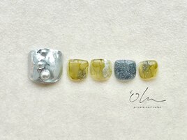 3月フットネイル定額【Nuance】