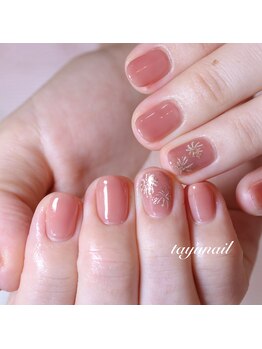 たゆ ネイル(たゆnail)/パラジェル夏ネイル☆