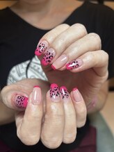 テソロネイル(TESORO nail)/ヒョウ柄ネイル