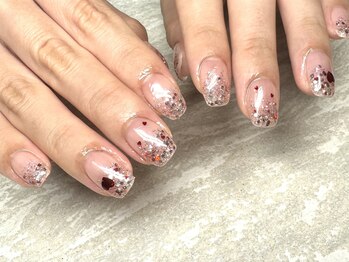 ラメグラ×ハート♪