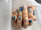 華やかネイルコース　¥7500