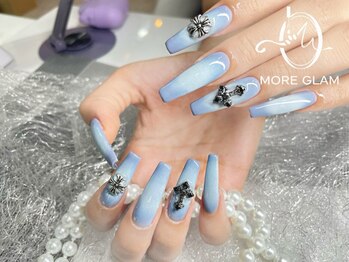 More Glam Nailsalon 横浜店～韓国ネイル・ワンホンネイル・スカルプネイル～の写真/イベントや特別な日には指先を華やかに♪毎日の気分もUP！あなただけの指先に、持ち込みデザインOK◎