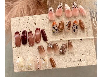 リアンスネイルヴィヴィッド 倉敷店(LianS nail ViViD)の写真/【初回オフ込み】季節毎のアートが魅力の定額コース♪何度でもご利用OKな高満足度のデザインを多数ご用意☆