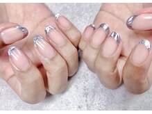 ティーエス ネイル ガーデン(T.S Nail Garden)/ガラスフレンチ