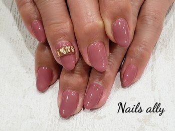 ネイルズアリー 立川店(Nails ally)/リングネイル×アクセサリー×冬