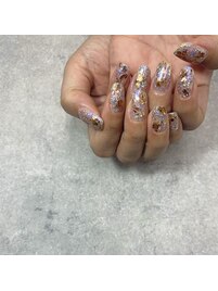 夏ネイル2023【グリッター】