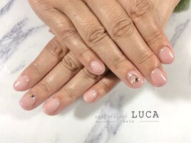 S-115大人上品美爪ピンクグラデ