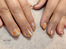 チェックネイル