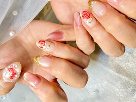 Hand.. お花art
