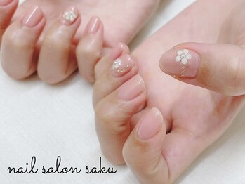 サク(saku)/定額デザイン/フラワーパーツ