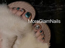 フットネイル 定額　夏ネイル