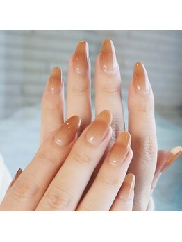 サロンド うるりら 秋田本店(salon de うるりら)/ブラウンベージュ×ヌード