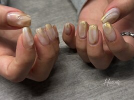 ニュアンス/ホワイト/ゴールド