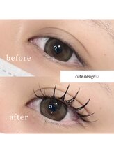 アンノウン 中崎町(Unknown.)/メイク時短まつ毛/マツエク