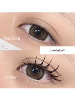 アンノウン 中崎町(Unknown.)/メイク時短まつ毛/マツエク