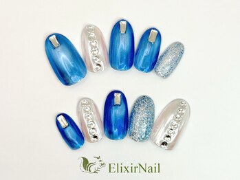 エリクサーネイル 池袋(Elixir Nail)/定額a シンプル/クーポン使用