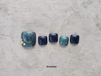 シンプリー 西荻窪店(Simpliee)/深海フットネイル