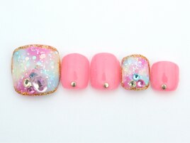 やり放題！フットネイル6600円