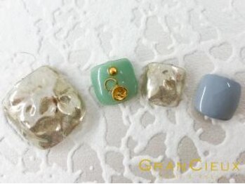 クアトログランシュ 青葉台(QUATRO×GranCieux)/ニュアンスぼこぼこネイル