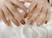 キキネイル 二子玉川(kikinail)/2月定額A バレンタインネイル