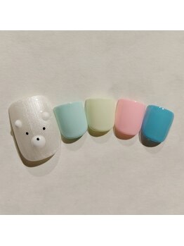 ニーマルニ ザ ビューティー(202 the beauty)/フットジェルデザイン