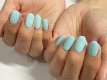 楚々/水色ワンカラー